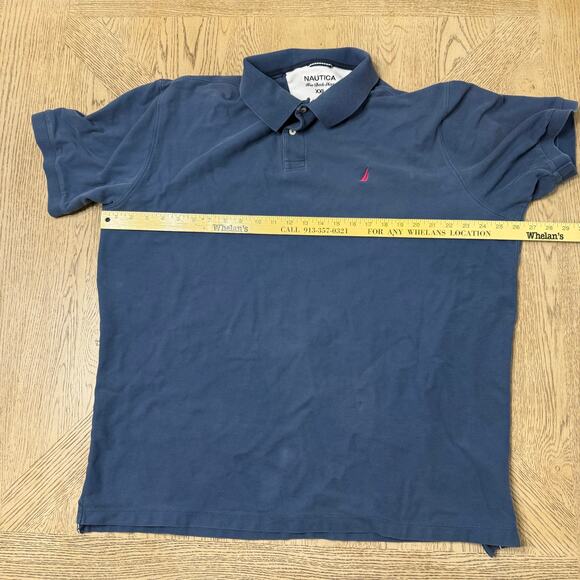 Nautica True Deck Shirt Polo Blue  XXL‎ 2X - Picture 5 of 7